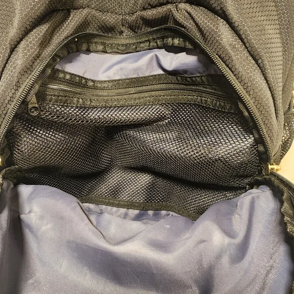 Adidas Black and Gold Men's Backpack - Picture 5 of 9